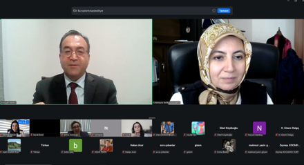 Yurt Dışında Lisansüstü Eğitim Fırsatları Toplantısı Online Olarak Gerçekleştirdi